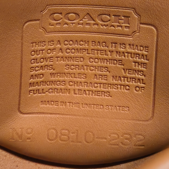 Vintage Coach Mini Belt Crossbody Bag in Brown - Picture 2 of 16